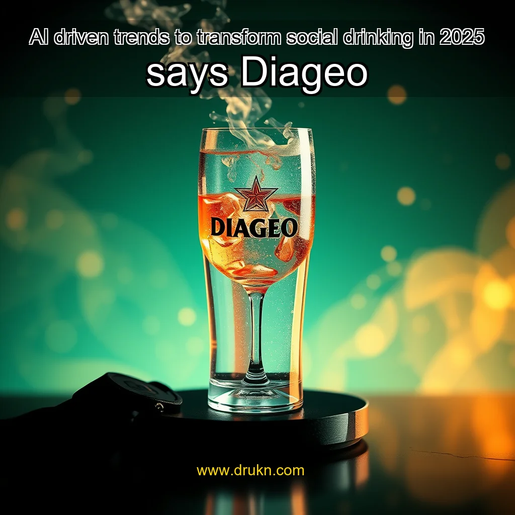 You are currently viewing AI  driven trends to transform social drinking in 2025  says Diageo