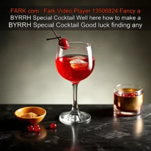 Read more about the article FARK  com : Fark Video Player  13506824  Fancy a BYRRH Special Cocktail  Well here how to make a BYRRH Special Cocktail  Good luck finding any BYRRH though