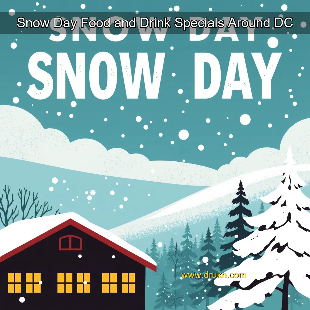 You are currently viewing Snow Day Food and Drink Specials Around DC
