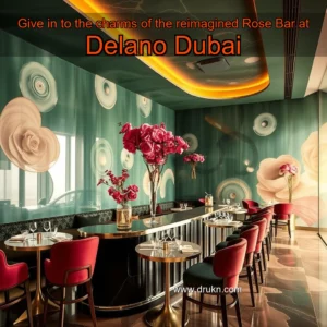 Read more about the article Give in to the charms of the reimagined Rose Bar at Delano Dubai