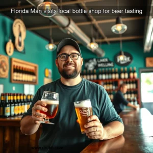 Read more about the article Florida Man visits local bottle shop for beer tasting