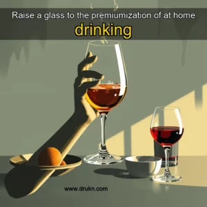 Read more about the article Raise a glass to the premiumization of at  home drinking