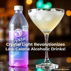 Read more about the article Crystal Light Revolutionizes Low-Calorie Alcoholic Drinks!