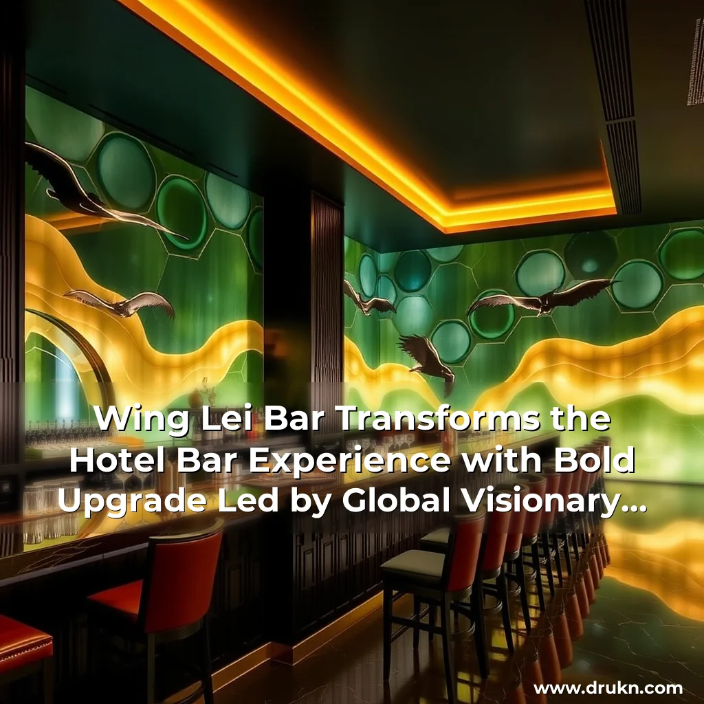 Read more about the article Wing Lei Bar Transforms the Hotel Bar Experience with Bold Upgrade Led by Global Visionary and Head Mixologist Mark Lloyd