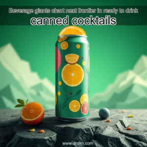 Read more about the article Beverage giants chart next frontier in ready  to  drink canned cocktails