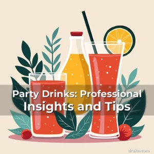 Artistic representation for Party Drinks: Professional Insights and Tips