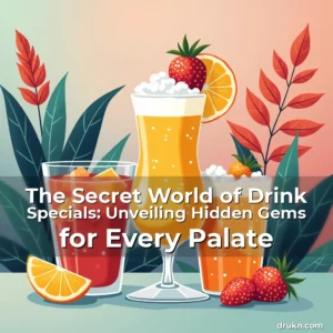 Read more about the article The Secret World of Drink Specials: Unveiling Hidden Gems for Every Palate