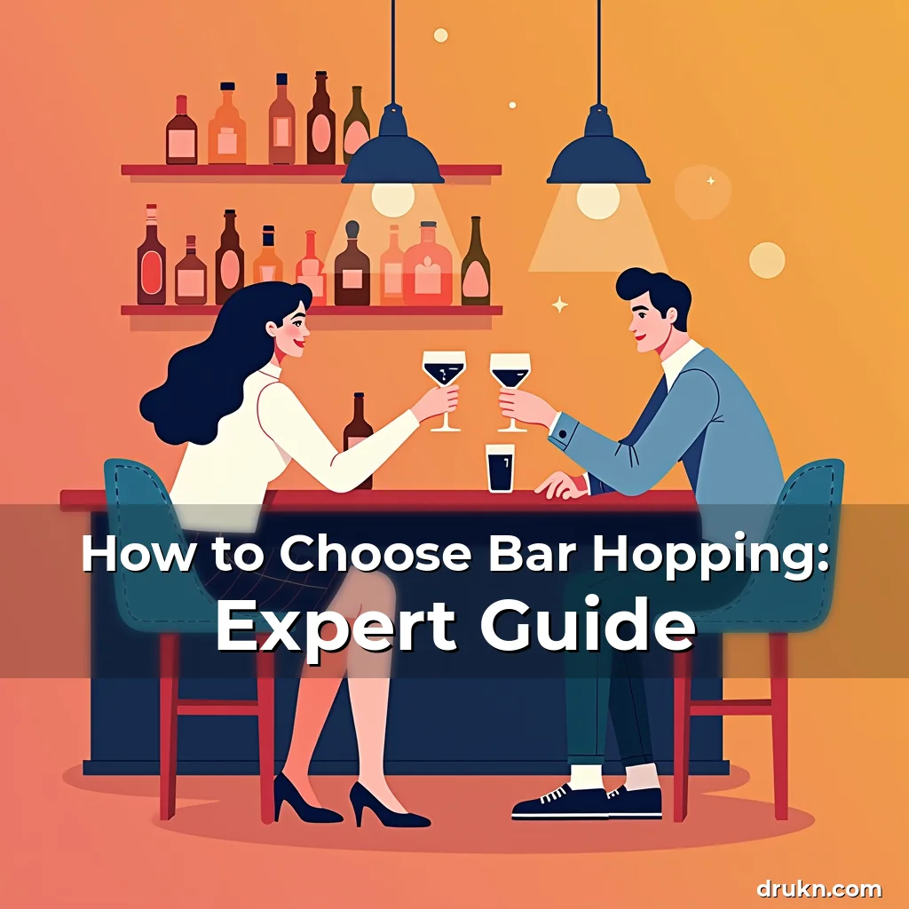 Artistic representation for How to Choose Bar Hopping: Expert Guide
