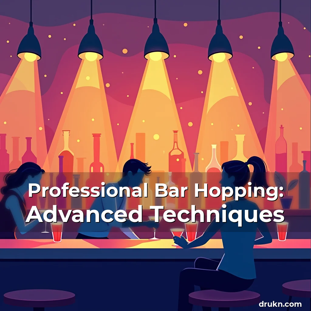 Artistic representation for Professional Bar Hopping: Advanced Techniques