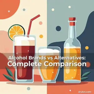 Artistic representation for Alcohol Brands vs Alternatives: Complete Comparison