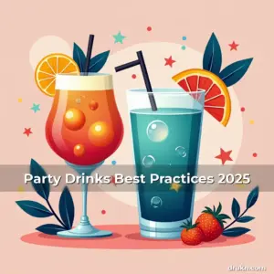 Artistic representation for Party Drinks Best Practices 2025