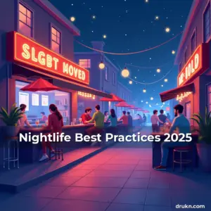 Artistic representation for Nightlife Best Practices 2025