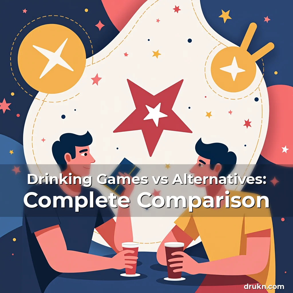 Artistic representation for Drinking Games vs Alternatives: Complete Comparison