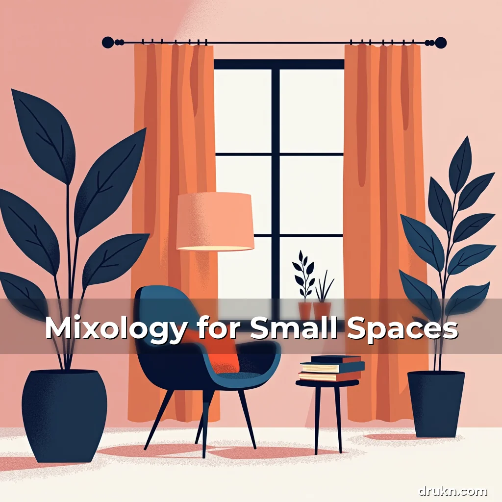 Artistic representation for Mixology for Small Spaces