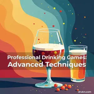 Artistic representation for Professional Drinking Games: Advanced Techniques