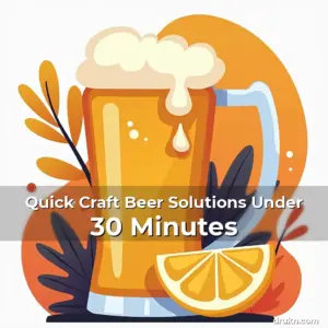 Artistic representation for Quick Craft Beer Solutions Under 30 Minutes