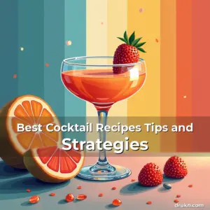 Artistic representation for Best Cocktail Recipes Tips and Strategies