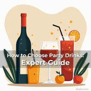 Artistic representation for How to Choose Party Drinks: Expert Guide