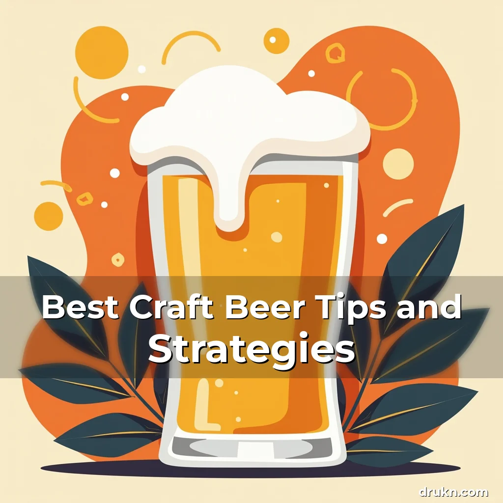 Artistic representation for Best Craft Beer Tips and Strategies