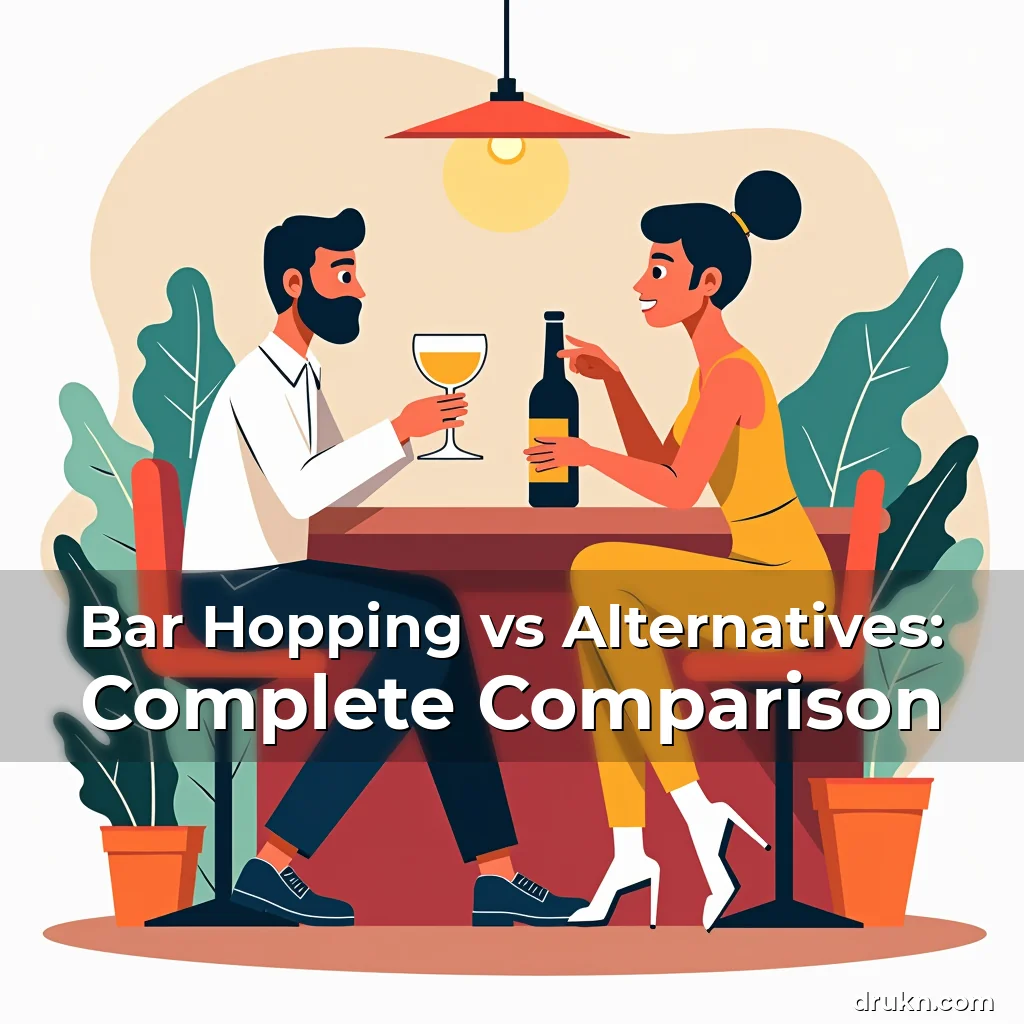 Artistic representation for Bar Hopping vs Alternatives: Complete Comparison