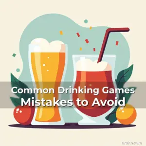 Artistic representation for Common Drinking Games Mistakes to Avoid