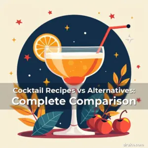 Artistic representation for Cocktail Recipes vs Alternatives: Complete Comparison