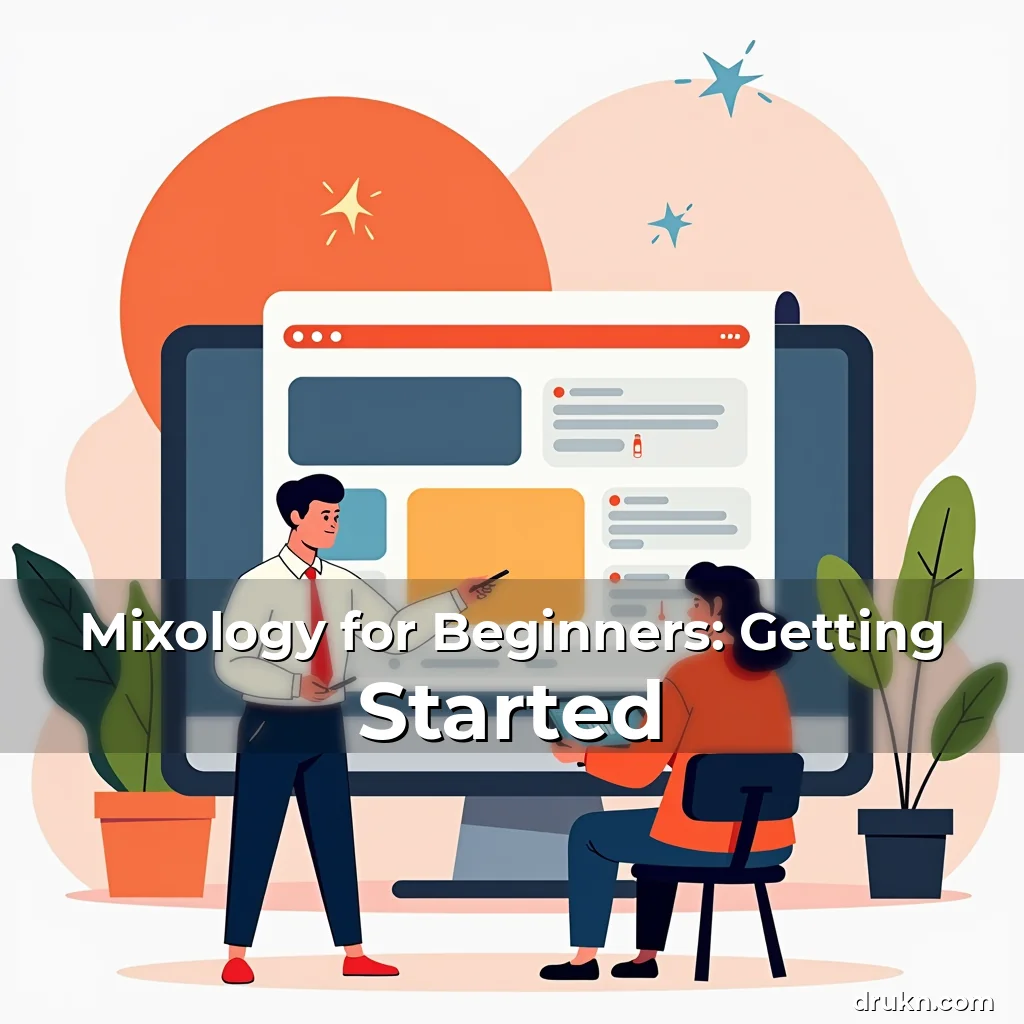 Artistic representation for Mixology for Beginners: Getting Started